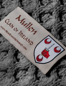 Mullen Clan Scarf - Label