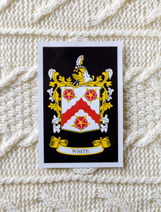 White Clan Aran Throw