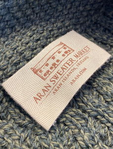 Aran Sweater Market Label