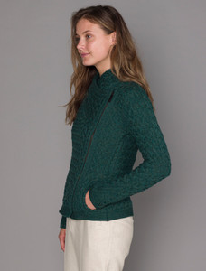 Carlow Trellis Jacket - Evergreen