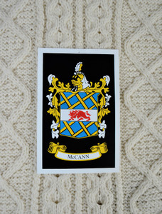 Mc Cann Clan Aran Throw