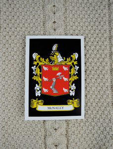 Mc Nally Clan Aran Throw