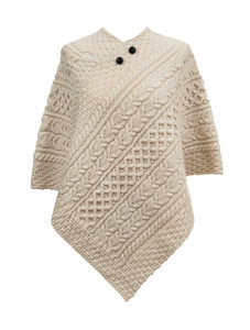 O'Malley Clan Aran Poncho