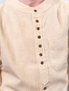 Kids Unisex Grandfather Shirt - Stone