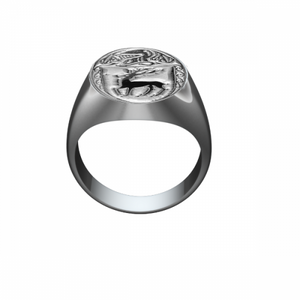 McCarthy Clan Official Sterling Silver Ring
