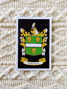 Mc Kenna Clan Aran Bed Runner