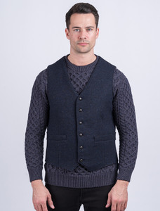 アパルトモン Original Yarn Tweed VEST 新品アパルトモンOriginal Yarn Tweed Vest
