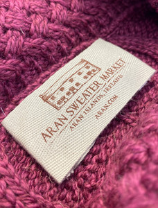 Aran Sweater Market Label