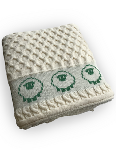 Wild Atlantic Sheep Merino Throw