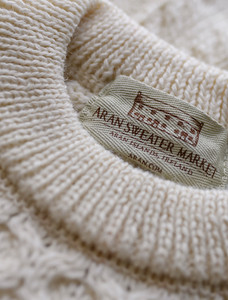 Women's Merino Aran Sweater‎‎‎
