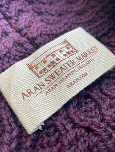 Aran Sweater Market Label