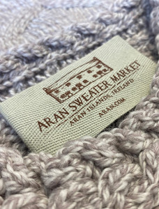 Aran Sweater Market Label