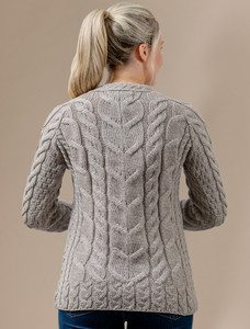 Cable Knit Aran - Toasted Oat