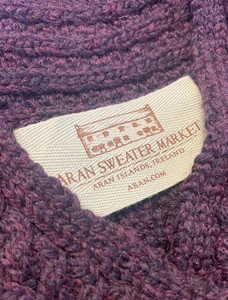 Aran Sweater Market Label