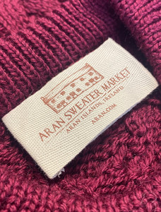 Aran Sweater Market Label