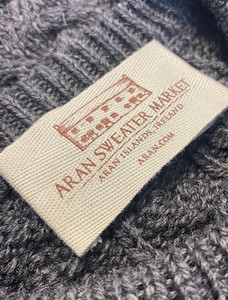 Aran Sweater Market Label
