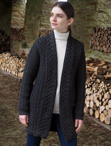 Super Soft Open Aran Cardigan