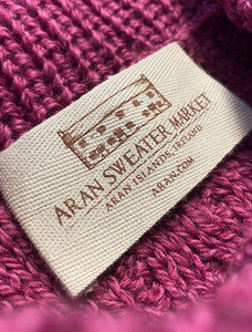 Aran Sweater Market Label