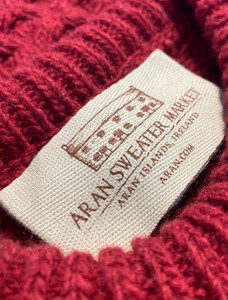 Aran Sweater Market Label