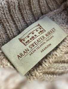 Aran Sweater Market Label