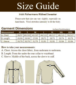 ‎Irish Fisherman‎s Ribb‎ed Sweater‎‎‎‎‎