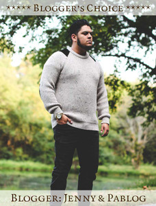 Blogger's Choice: Irish Fishermans Ribbed Sweater with Patches - Jenny & Pablog