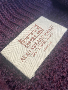 Aran Sweater Market Label