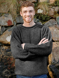 Merino Roll Neck Sweater- Derby