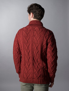 Full Zip Cardigan with Patches - Sienna