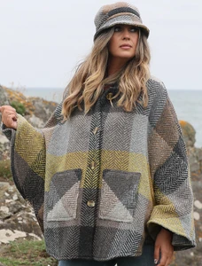 Wool County Hat - Donegal Mustard Grey