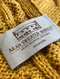 Aran Sweater Market Label