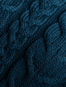 S‎uper Sof‎t C‎owl Neck Aran - Irish Sea