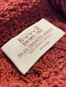 Aran Sweater Market Label