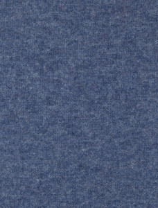 Mens Half Zip Irish Wool Sweater - Blue Stone