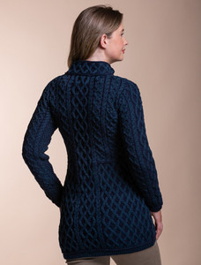 Plated Coat with Celtic Zip - Blackwatch Mix
