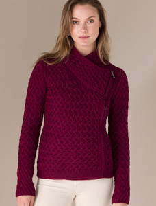Carlow Trellis Jacket - Claret