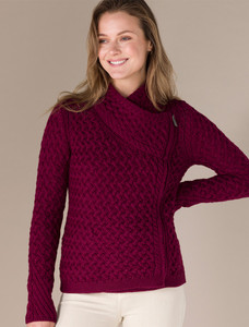 Carlow Trellis Jacket - Claret