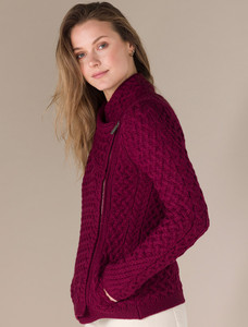 Carlow Trellis Jacket - Claret