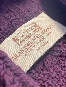 Aran Sweater Market Label