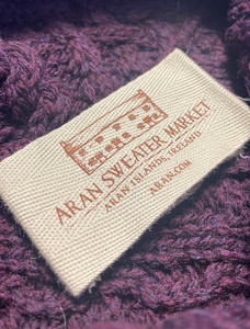 Aran Sweater Market Label