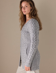 ‎Ara‎n A-Line Lace‎ Cardigan