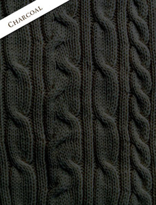 Hooded Scarf Shawl - Charcoal