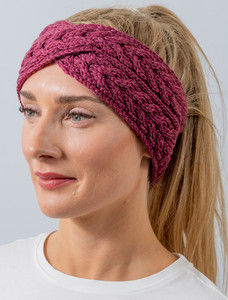 Supersoft Merino Crossover Headband - Jam