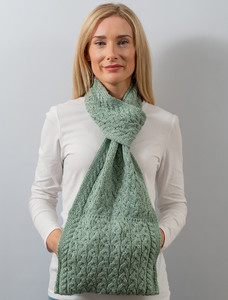 Pull Through Scarf  - SeaFoam Green