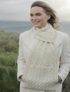 Pull Through Scarf - Classic Aran