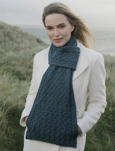 Pull Through Scarf - Irish Sea
