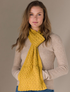 Pull Through Scarf - Yellow