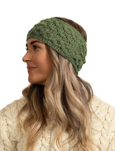Super Soft Tree of Life Headband - Meadow Green