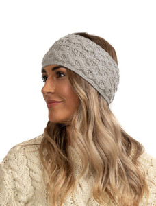 Super Soft Tree of Life Headband - Toasted Oat