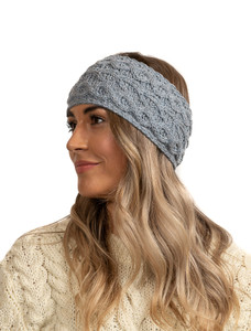 Super Soft Tree of Life Headband - Ocean Grey